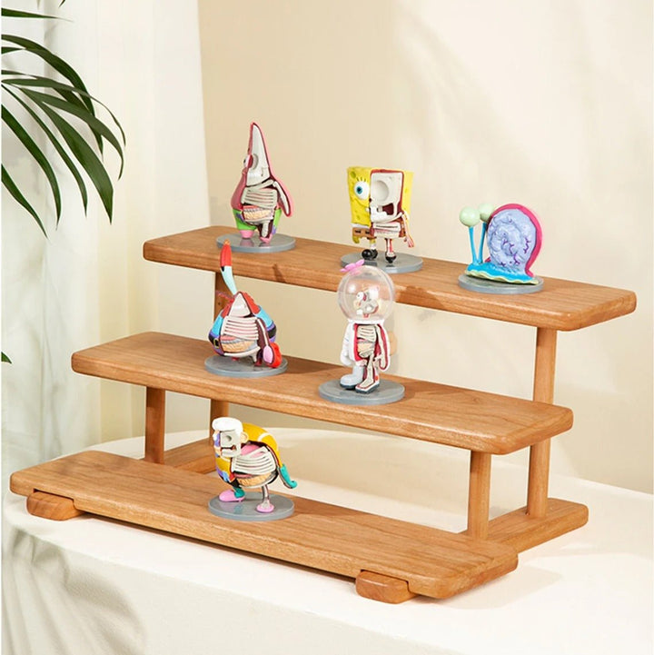 Kake Wooden Desktop Cup Perfume cosmetics multi-layer Storage Rack | Not Sale FB | Waseeh Pakistan