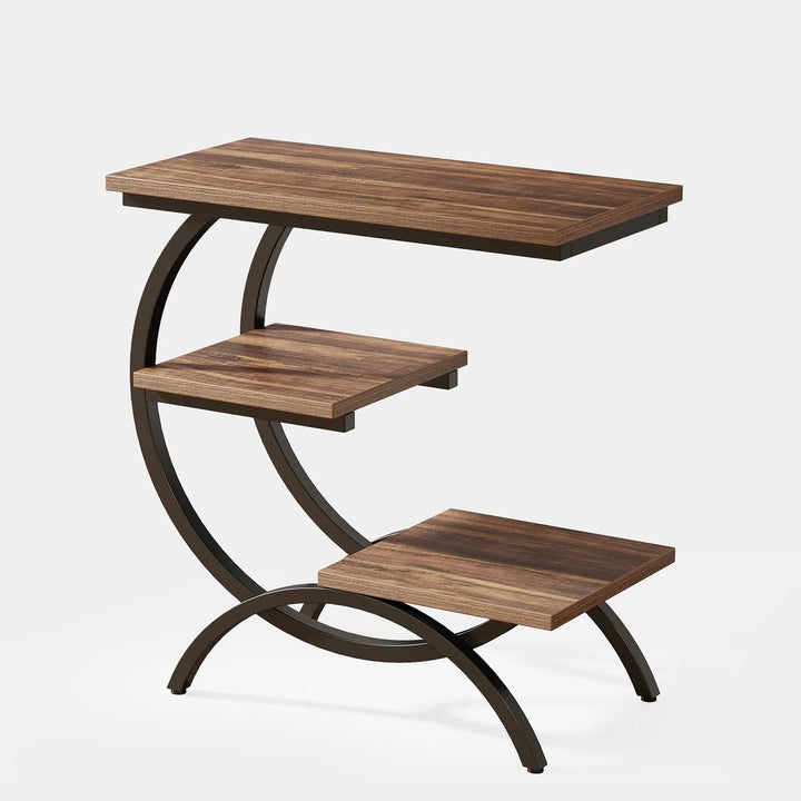 Katora C Shape End Coffee Living Lounge Sofa Side Table | Not Sale FB | Waseeh Pakistan