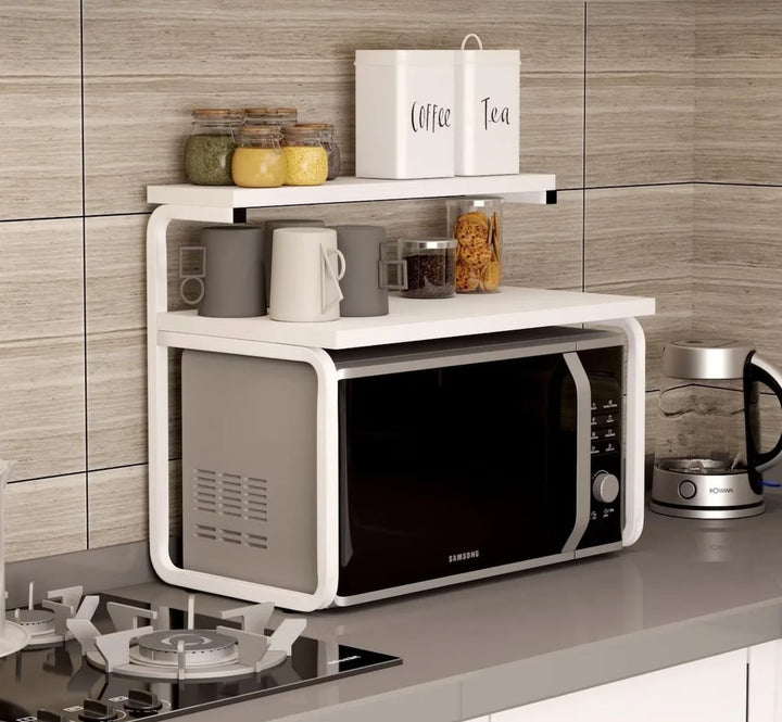 Koru Kitchen Tea Coffee Stand Microwave Counter Top Rack | Not Sale FB | Waseeh Pakistan