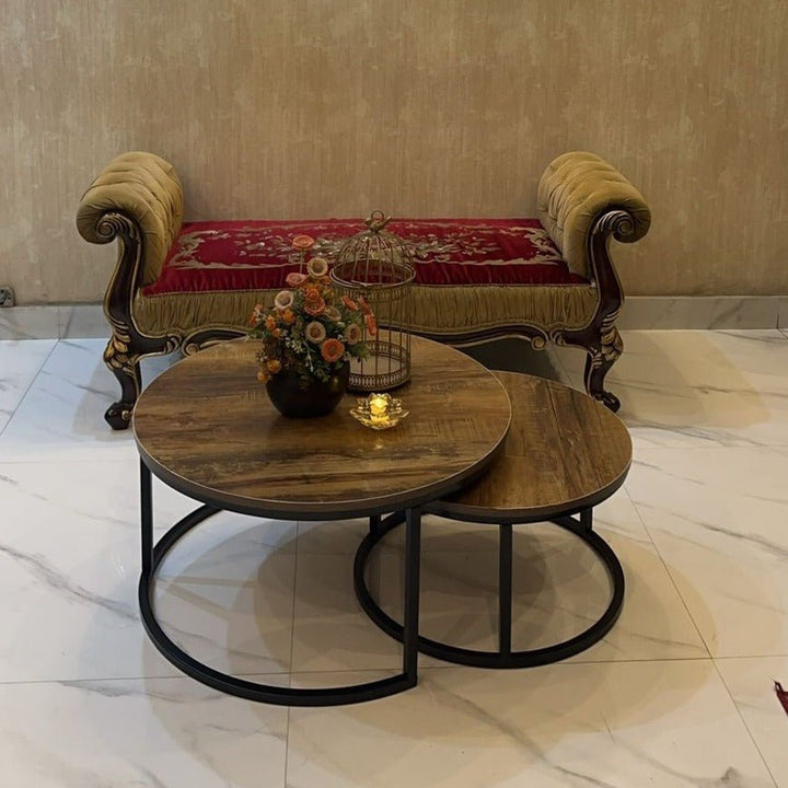 Korvantis Nesting Centre Tables (Set of 2) | Not Sale FB | Waseeh Pakistan