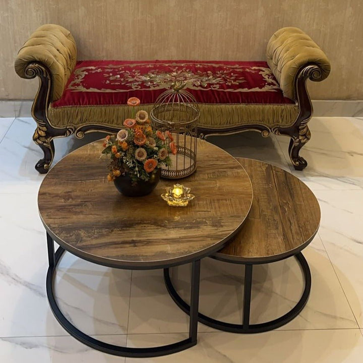 Korvantis Nesting Centre Tables (Set of 2) | Not Sale FB | Waseeh Pakistan