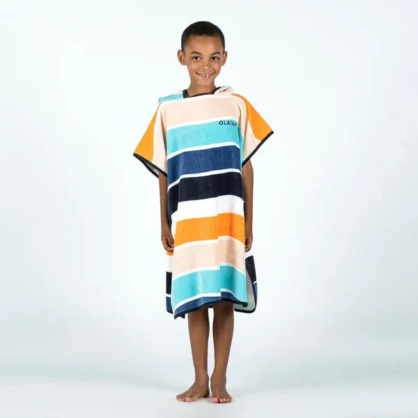 Lumorine Rainbow Kids Wearing Ponchu