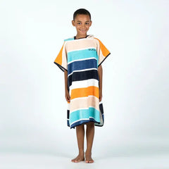 Rainbow Stripe Carnival Wrap Ponchu