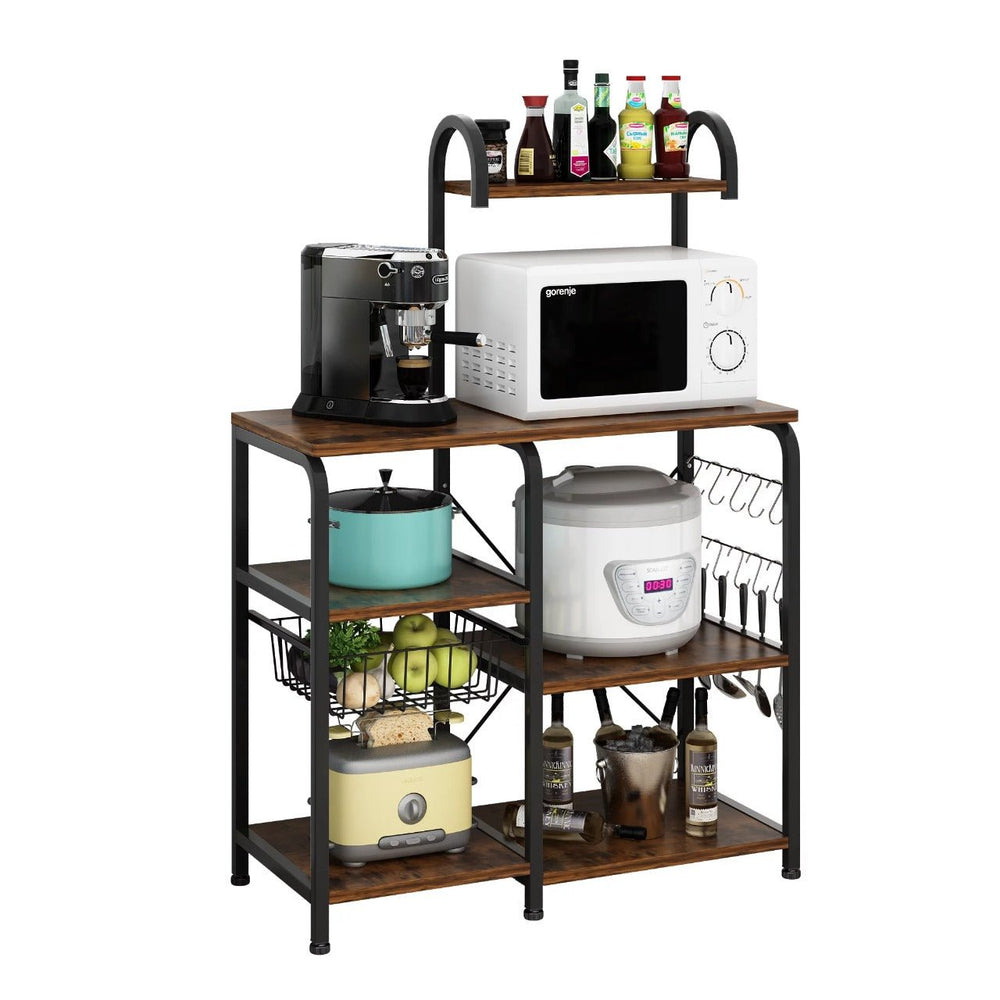 Ktaxon 5-Tier Bakers Kitchen Utility Microwave Oven Rack | Furniture | Waseeh Pakistan