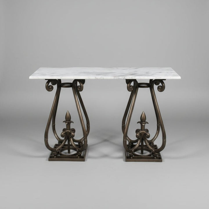 Kyren Loft Living Lounge Hallway Entrance LED Marble Console Table - Only in Lahore | Furniture | Waseeh Pakistan
