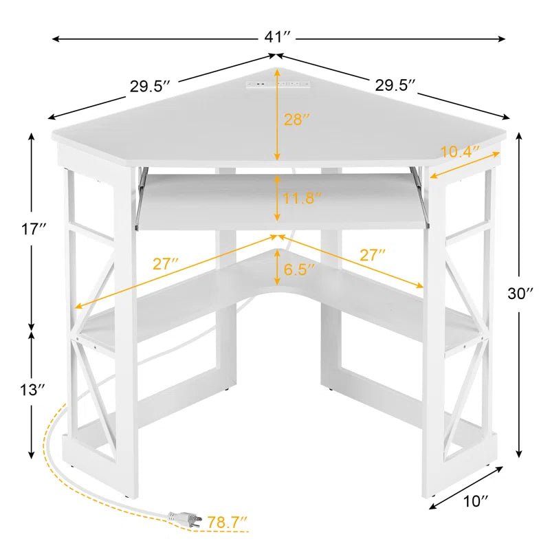 Lambrecht Corner Home Office Space Saving Writing Desk | Not Sale FB | Waseeh Pakistan
