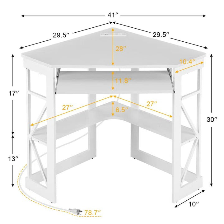 Lambrecht Corner Home Office Space Saving Writing Desk | Not Sale FB | Waseeh Pakistan