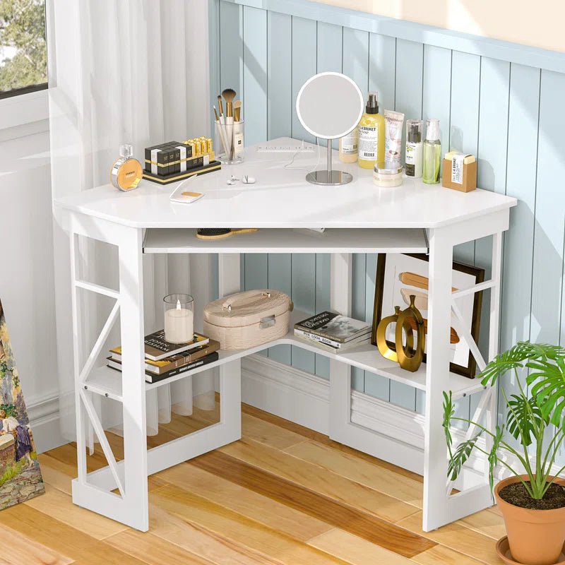 Lambrecht Corner Home Office Space Saving Writing Desk | Not Sale FB | Waseeh Pakistan
