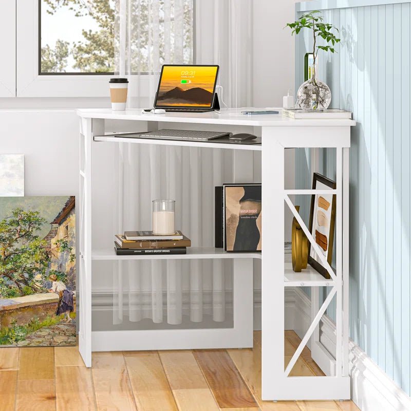 Lambrecht Corner Home Office Space Saving Writing Desk | Not Sale FB | Waseeh Pakistan
