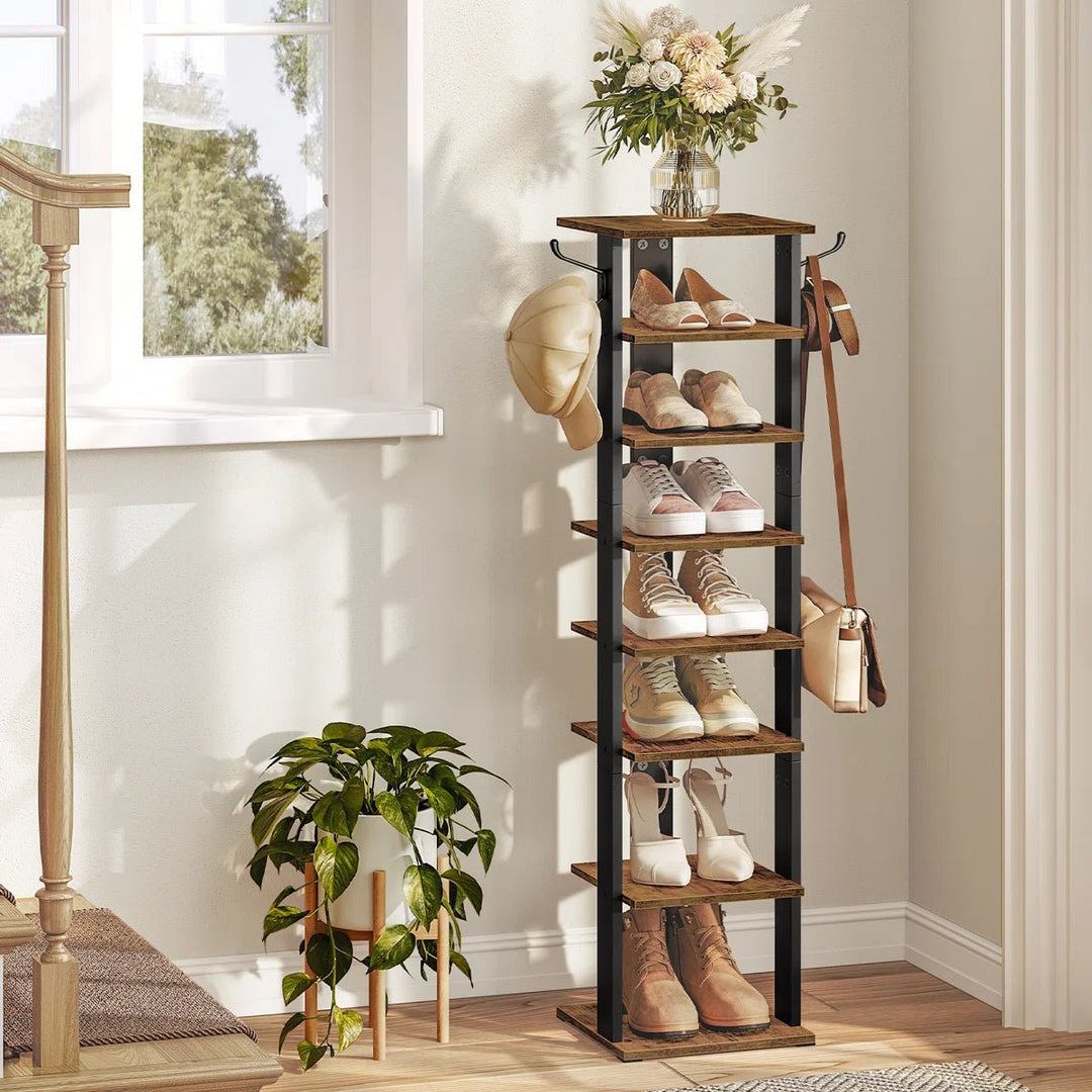 Lea 8 Pairs Shoe Storage Organizer Rack | Furniture | Waseeh Pakistan