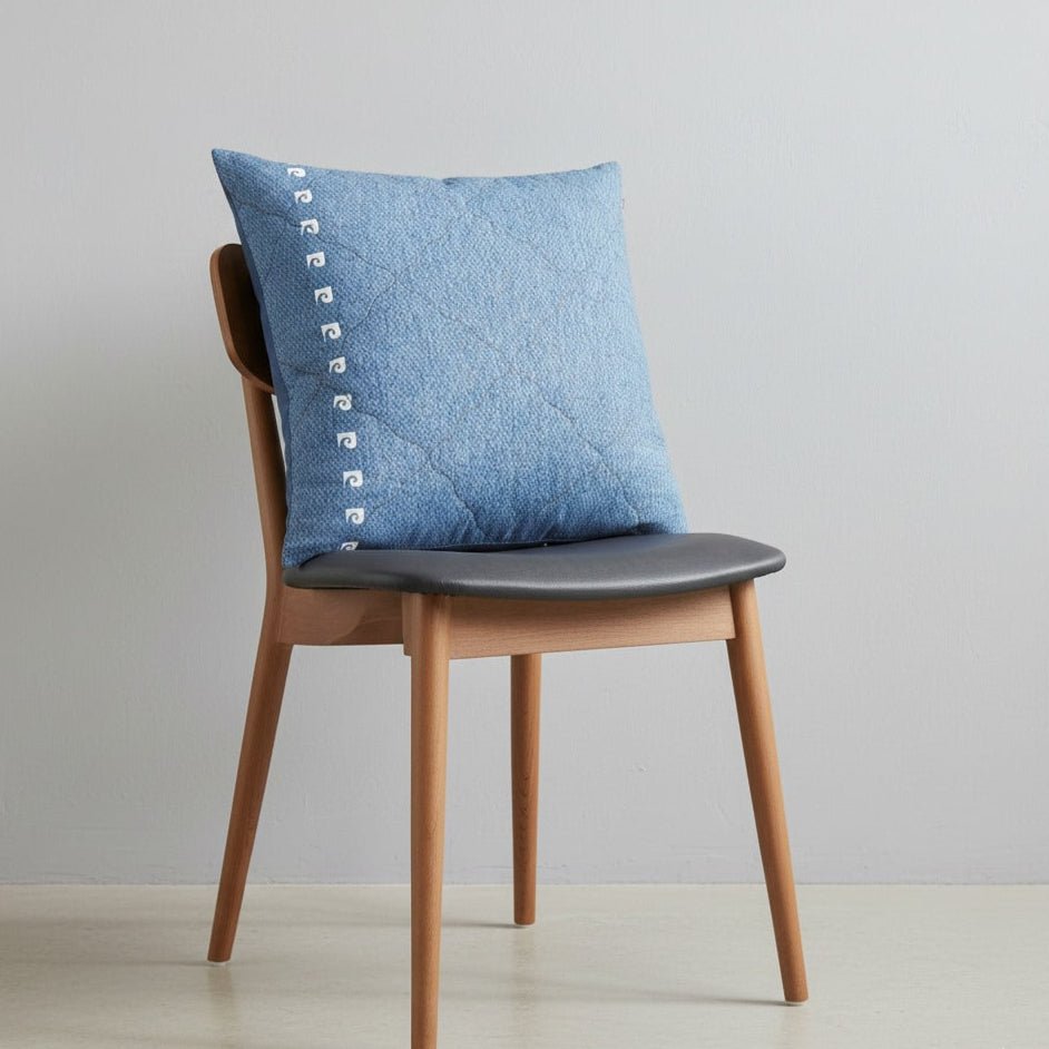Left Line Printed Filled Cushions | Home Décor | Waseeh Pakistan