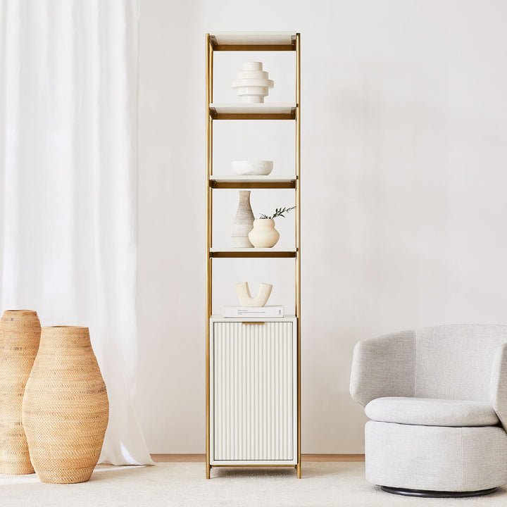 Limi Living Lounge Bedroom Bookcase Organizer Cabinet Shelve Rack | Furniture | Waseeh Pakistan