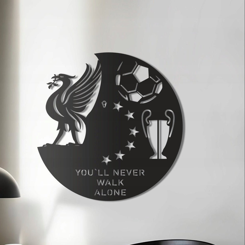 Liverpool Club Inspired - Football Logo Wall Hanging Frame Decor | Furniture | Waseeh Pakistan