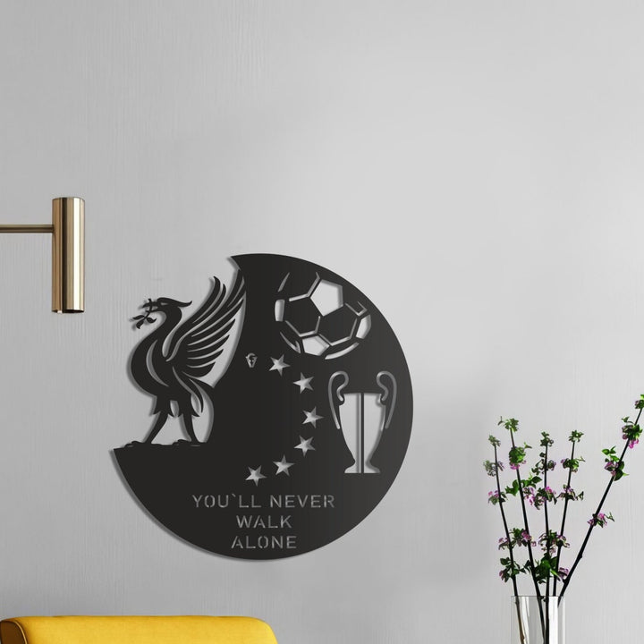 Liverpool Club Inspired - Football Logo Wall Hanging Frame Decor | Furniture | Waseeh Pakistan