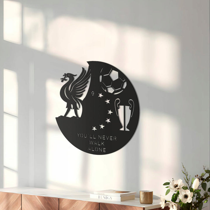 Liverpool Club Inspired - Football Logo Wall Hanging Frame Decor | Furniture | Waseeh Pakistan