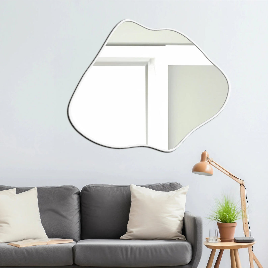 Loca Modern Asymmetrical Bathroom Bedroom Home Decor Mirror | Home Décor | Waseeh Pakistan