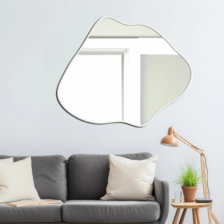Loca Modern Asymmetrical Bathroom Bedroom Home Decor Mirror | Home Décor | Waseeh Pakistan