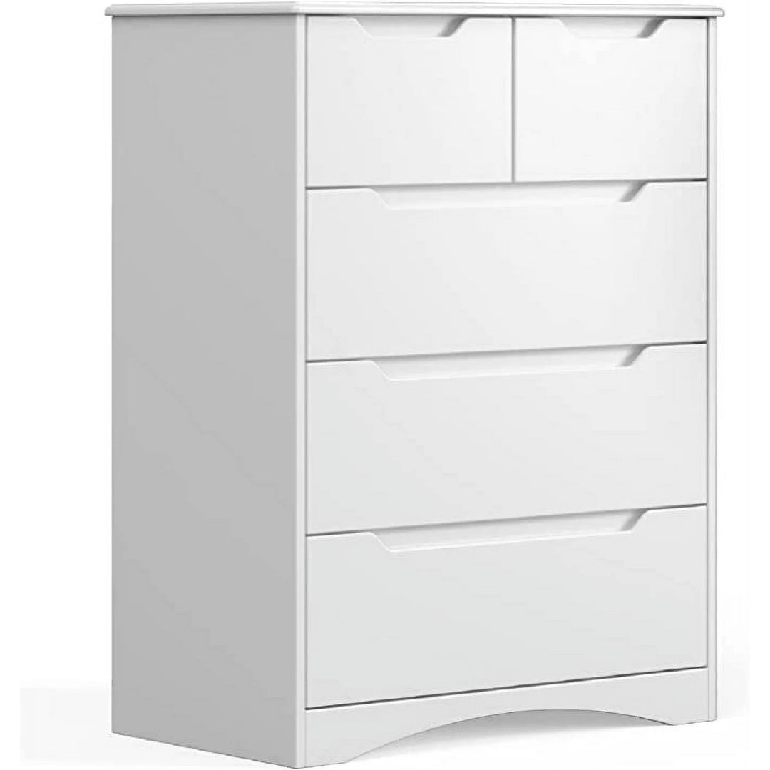 Lofka 5 Drawers Dresser Storage Living Room Cabinet Stand | Furniture | Waseeh Pakistan