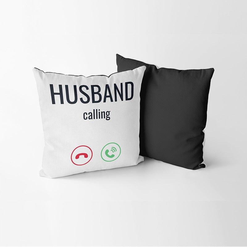 Loomiee Husband Calling Cushion Covers (Set of 2) | Home Décor | Waseeh Pakistan