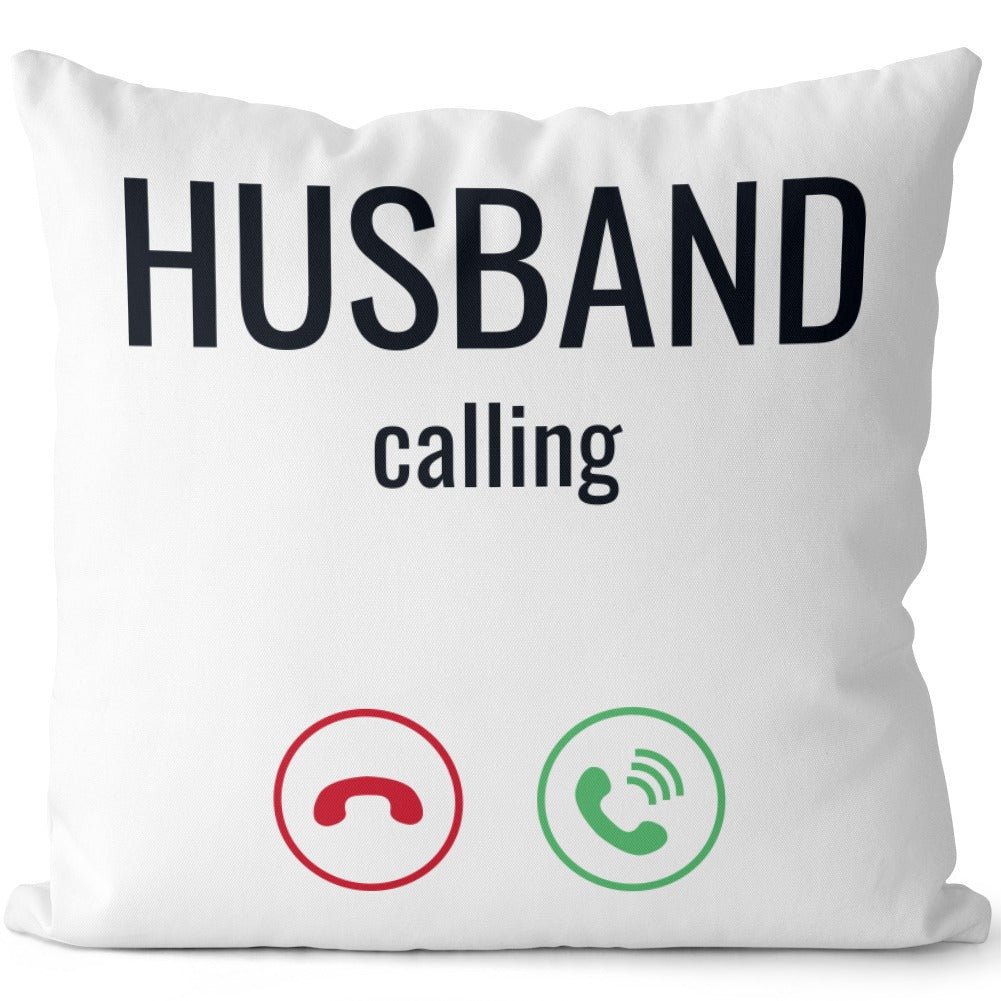 Loomiee Husband Calling Cushion Covers (Set of 2) | Home Décor | Waseeh Pakistan