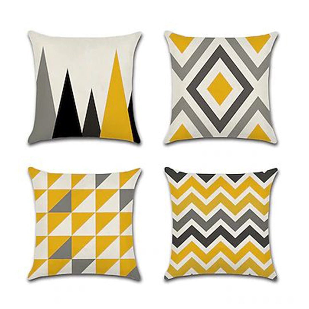 Lorevia Cushion Covers (Set of 4) | Home Décor | Waseeh Pakistan