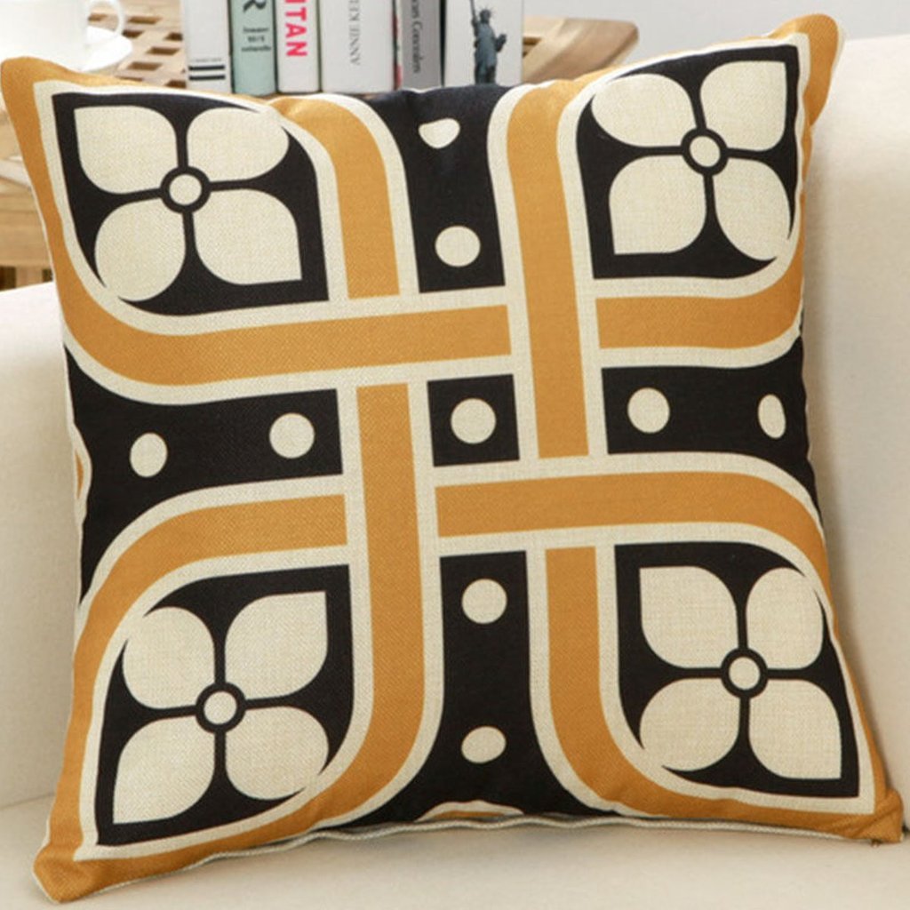Lumina Black Gold Cushion Covers (Set of 5) | Home Décor | Waseeh Pakistan