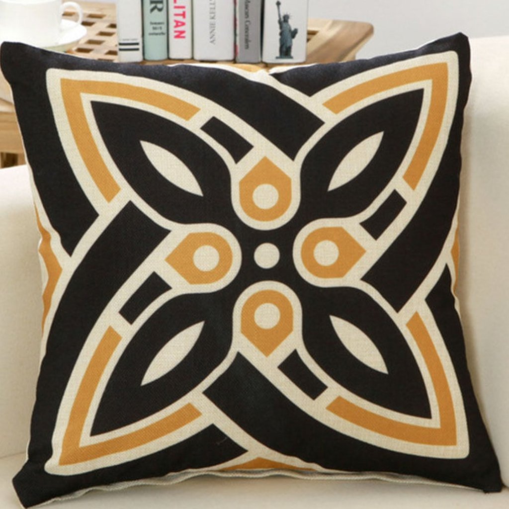 Lumina Black Gold Cushion Covers (Set of 5) | Home Décor | Waseeh Pakistan