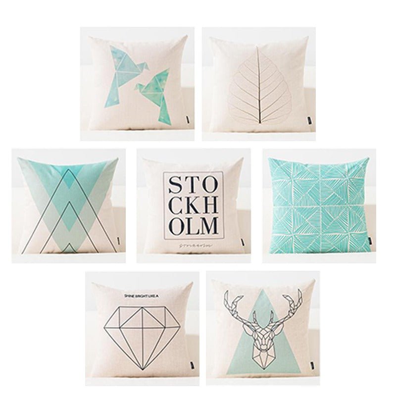 Lumira Cushion Covers (Set of 7) | Home Décor | Waseeh Pakistan