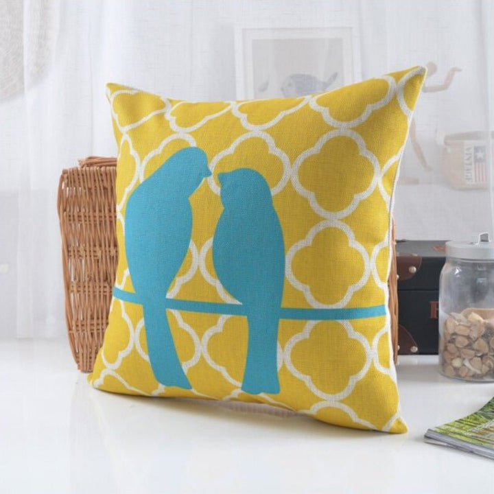 Lunessa Bird Cushion (Set of 5) | Home Décor | Waseeh Pakistan