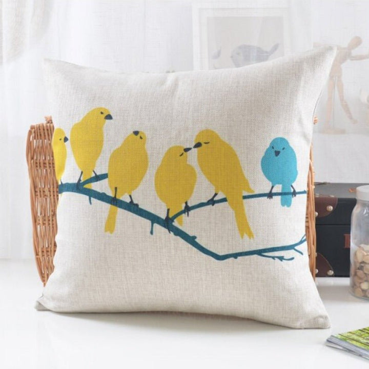 Lunessa Bird Cushion (Set of 5) | Home Décor | Waseeh Pakistan