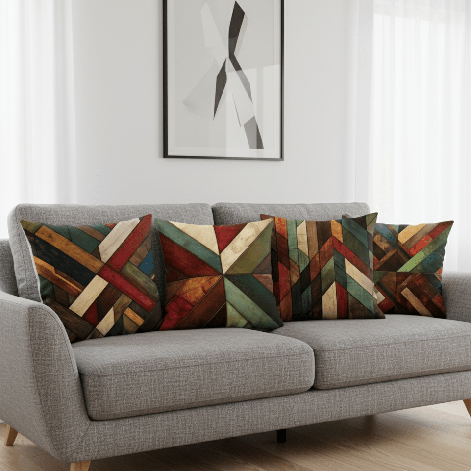 Lurelle Cushion Covers (Set of 4) | Home Décor | Waseeh Pakistan
