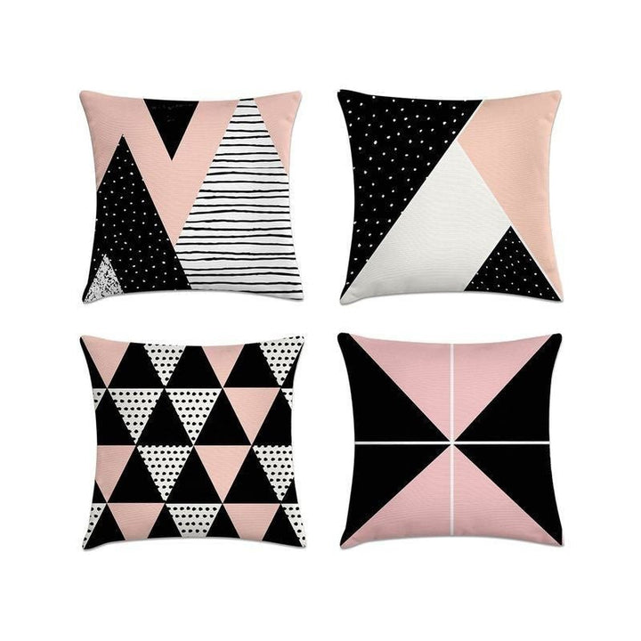 Luxe Harmony Cushion Covers (Set of 4) | Home Décor | Waseeh Pakistan