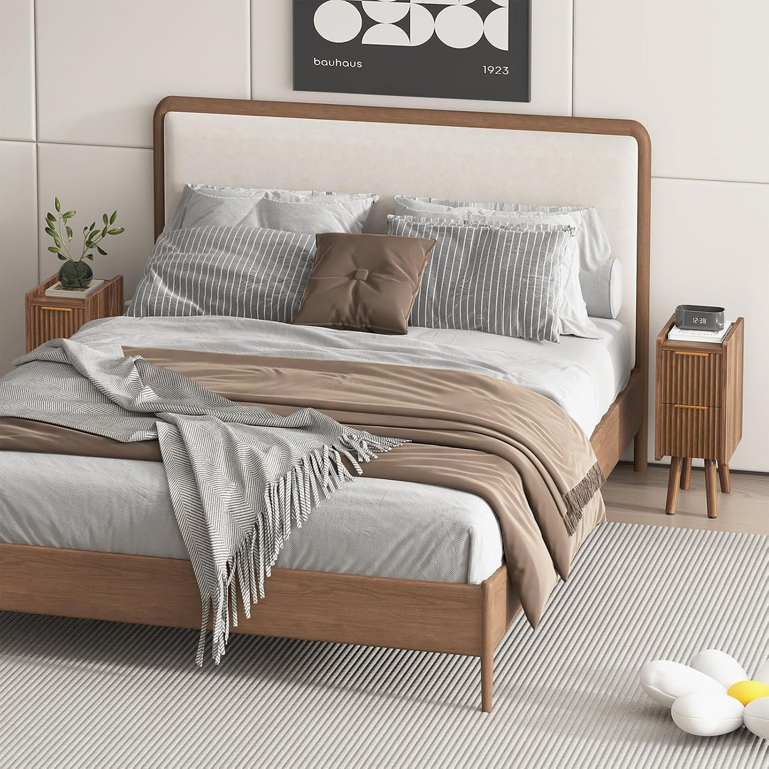 Lycoro Slim Nightstand Wooden Side Table | Furniture | Waseeh Pakistan