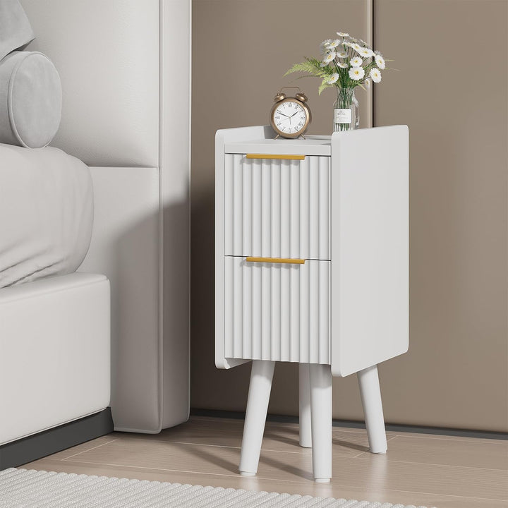 Lycoro Slim Nightstand Wooden Side Table | Furniture | Waseeh Pakistan