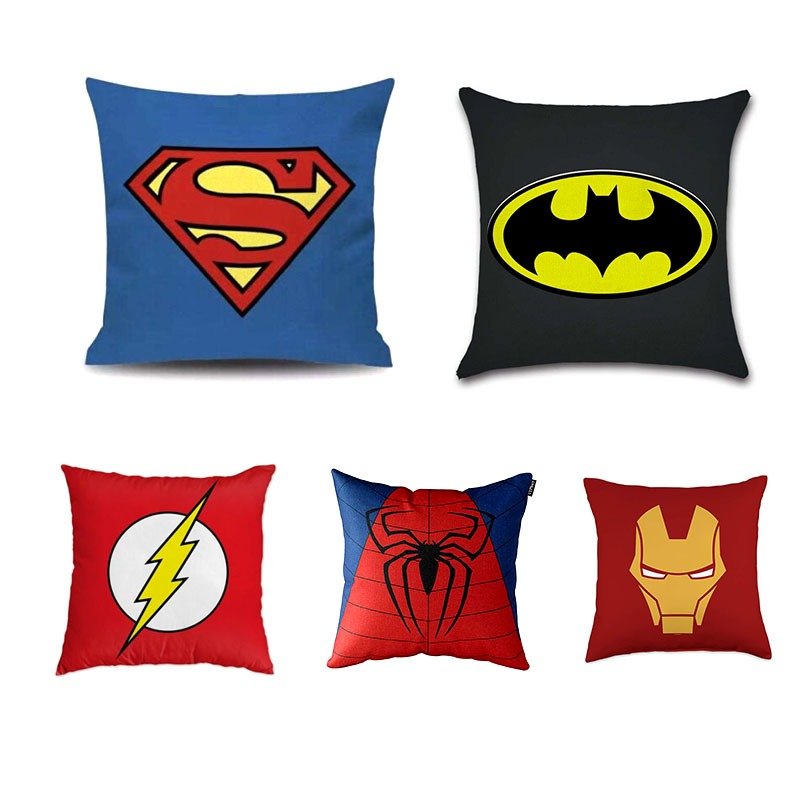 Marvel DC Clash Cushion Covers (Set of 5) | Home Décor | Waseeh Pakistan