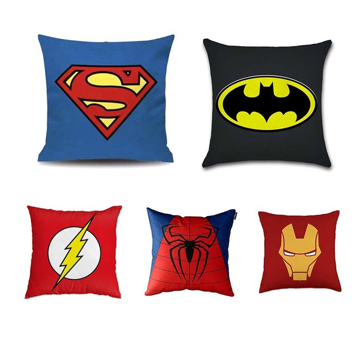 Marvel DC Clash Cushion Covers (Set of 5) | Home Décor | Waseeh Pakistan