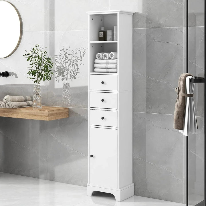 Merax Bathroom Cabinet Storage Shelve Tower | Furniture | Waseeh Pakistan
