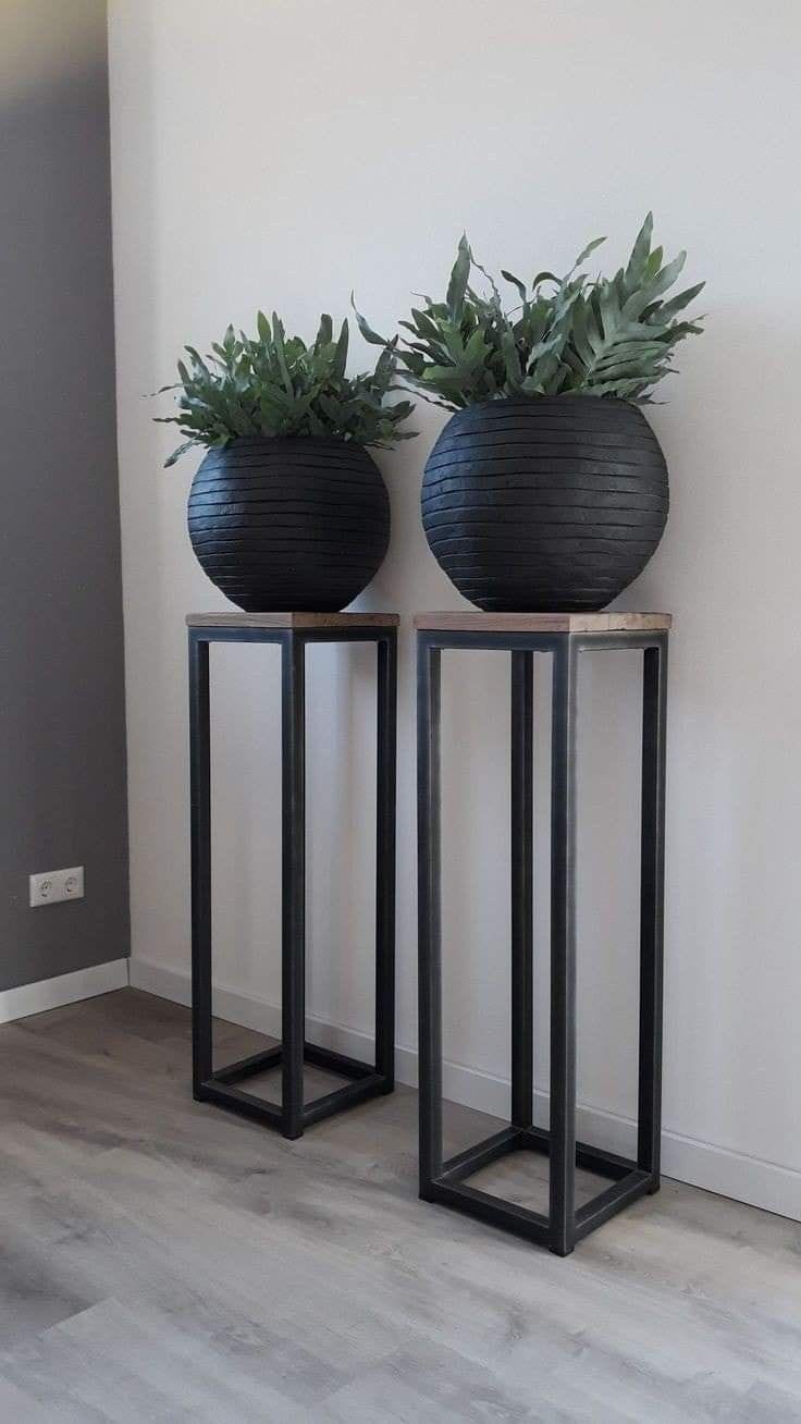 Metal Pot Stand Plant Organizer Stand Rack (Set of 2) | Home Décor | Waseeh Pakistan