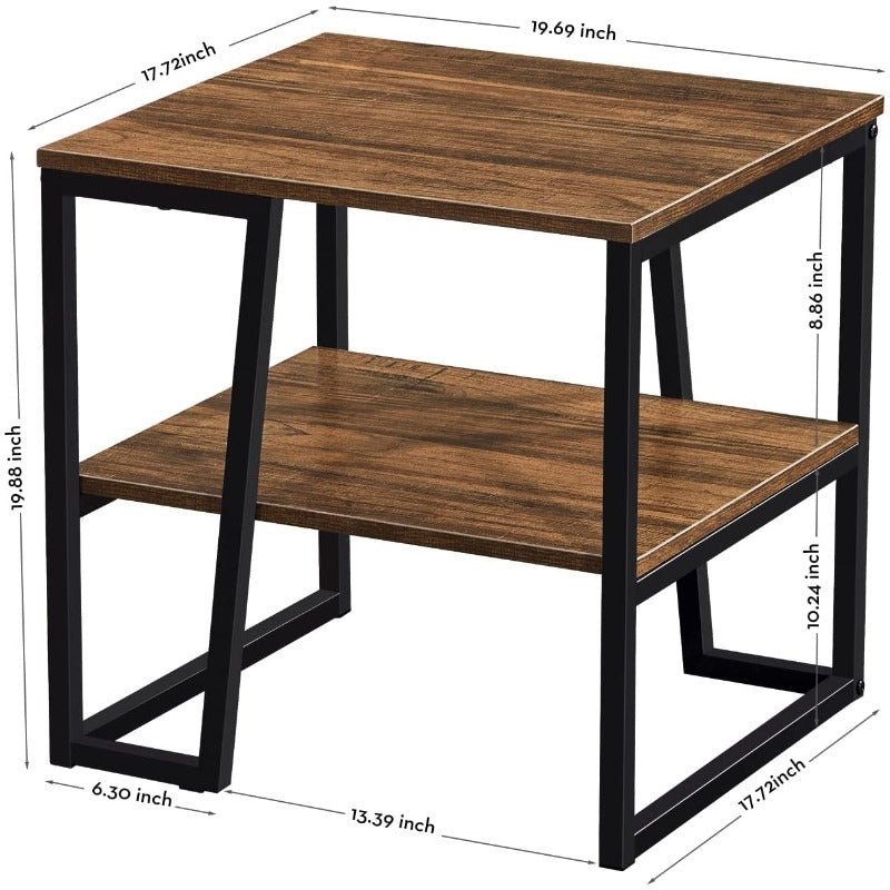 Mexican Style Industrial Side Table | Furniture | Waseeh Pakistan