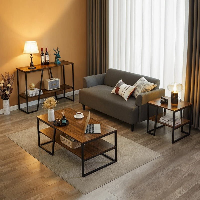 Mexican Style Industrial Side Table | Furniture | Waseeh Pakistan