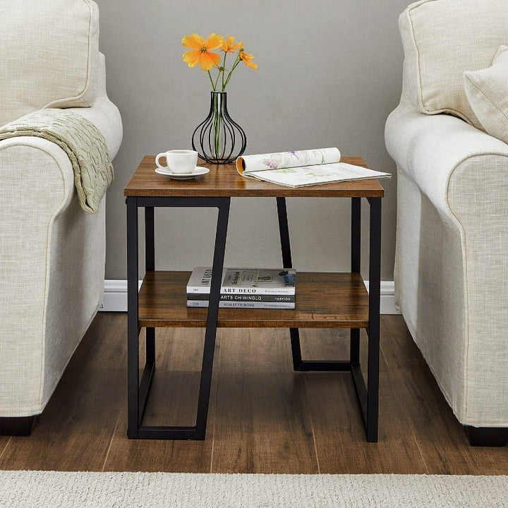 Mexican Style Industrial Side Table | Furniture | Waseeh Pakistan