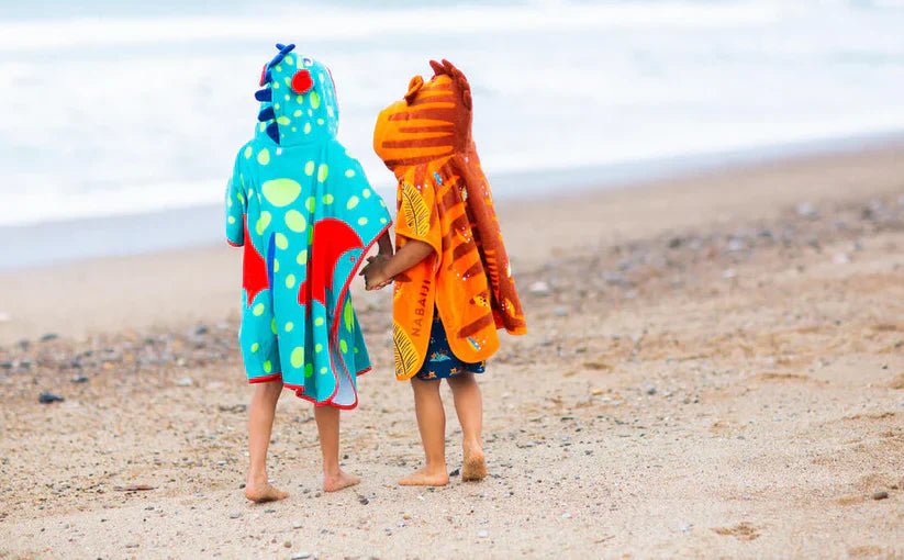 Miralisse Aqua Kids Wearing Ponchu | Fashion Point | Waseeh Pakistan