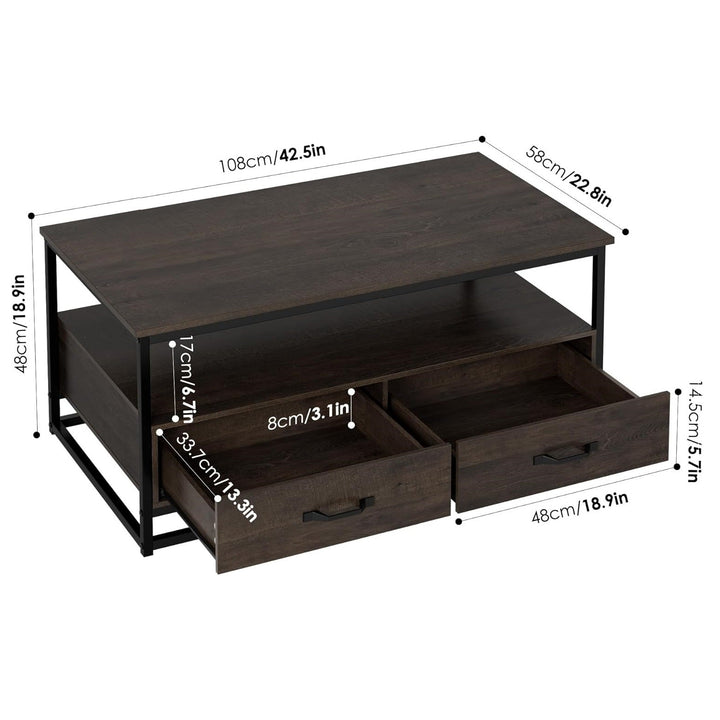 Mirex Table with 2 Drawers | Not Sale FB | Waseeh Pakistan