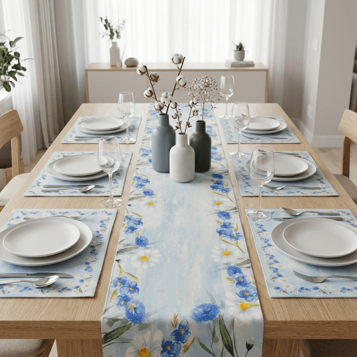 Mirielle Table Runner &amp; Mats Set | Home Décor | Waseeh Pakistan