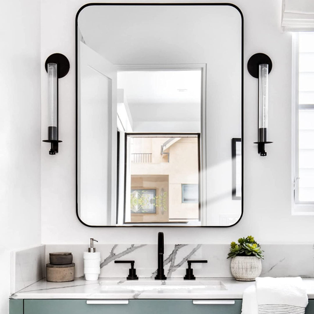 Modern Rectangular Wall-Mounted Vanity Mirror | Home Décor | Waseeh Pakistan