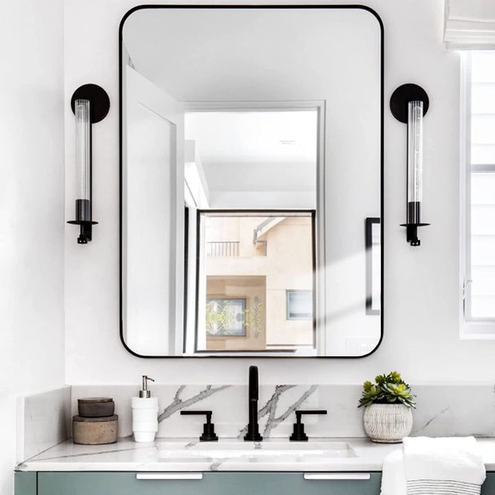 Modern Rectangular Wall-Mounted Vanity Mirror | Home Décor | Waseeh Pakistan
