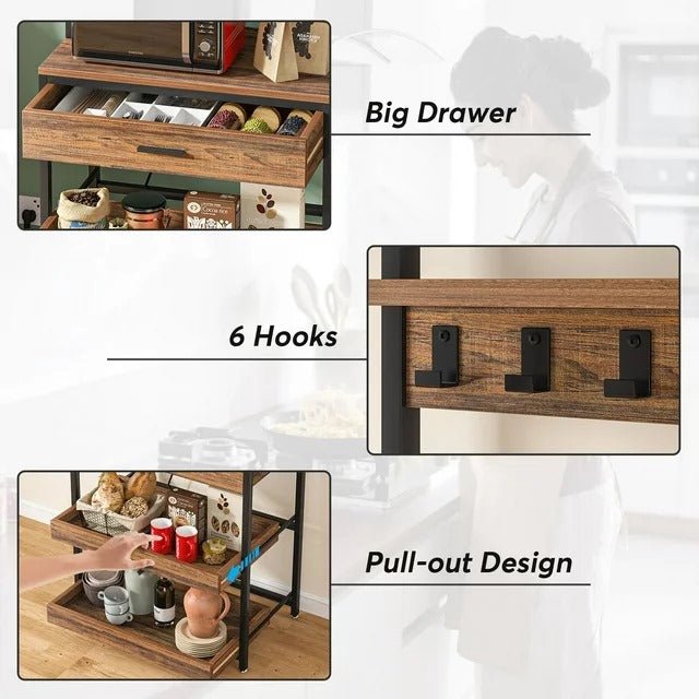 Mrina Multipurpose Kitchen Storage Rack | Furniture | Waseeh Pakistan