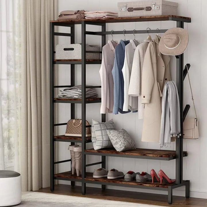 Murky Duty Bedroom Shoe Coat Hang Organizer Rack - Special | Furniture | Waseeh Pakistan