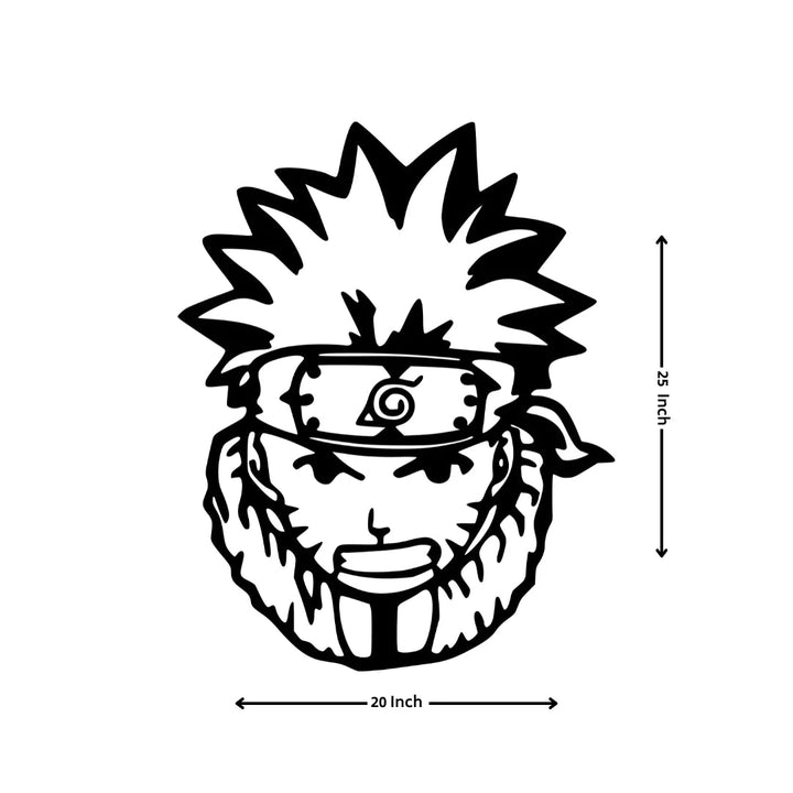 Naruto Uzumaki Anime Wall Frame Hanging Home Office Decor | Furniture | Waseeh Pakistan