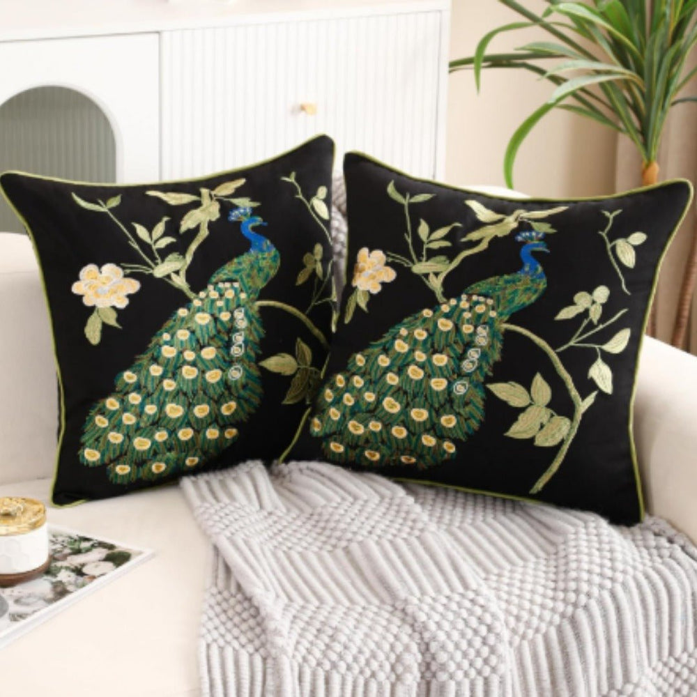 Nerith Bedroom Drawingroom Sofa Cushion Covers (Pack of 2) | Home Décor | Waseeh Pakistan